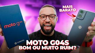 COMPREI o celular MAIS VENDIDO do MercadoLivre Moto G04s é bom ou muito ruim [upl. by Olmstead4]