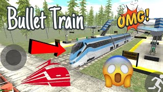 Bullet Train😱 New Train Abb In Indian Bike Driving 3d 🤩 New Update Video  OMG 😱 [upl. by Latyrc]