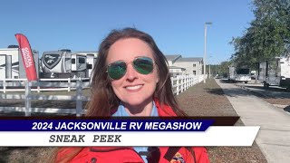 2024 Jacksonville RV MegaShow Sneak Peek [upl. by Alyam]