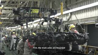 UD Trucks  Vehicle Assembly Line in UD Trucks Ageo Plant [upl. by Angadresma]