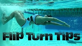 Flip Turn Tips  Swim with Leila [upl. by Setarcos]