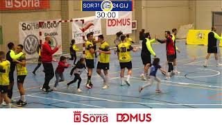 BALONMANO SORIA VS ROYAL PREMIUM GIJON [upl. by Yttisahc500]