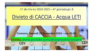 Caccia vs Nonnoroby  22112024 [upl. by Zonda]