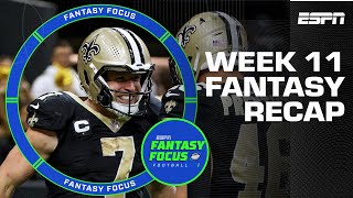 Week 11 recap  Fantasy Focus [upl. by Teagan]