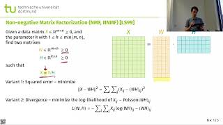 NLPN4 Nonnegative Matrix Factorization [upl. by Sauncho]