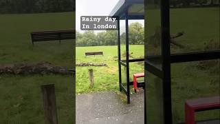 Bus travels Rainy day in Londontravel youtubeshorts dailyvlog dailytravel [upl. by Ardnat506]