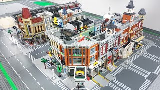 LEGO City Update  Placing Modular Buildings [upl. by Aikehs]