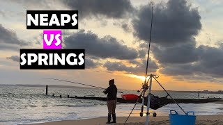 Southbourne Sea Fishing  Neaps VS Springs [upl. by Aihsat]