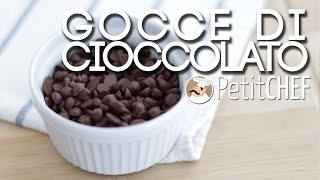 Gocce di cioccolato fatte in casa  Tutorial Petitchefit [upl. by Aram600]