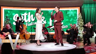 Seth MacFarlane and Liz Gillies Talk Holiday Album and Perform That Holiday Feeling  The View [upl. by Oinotnanauj11]