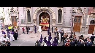 Procesión de Jesús de Medinaceli Salida desde la Basílica en la Pza de Jesús [upl. by Ameyn]