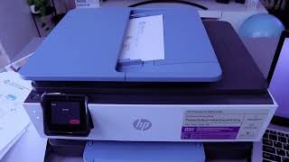 How To Scan With HP Officejet Pro Printer Print Save PDF and Share To Email [upl. by Ardekan]