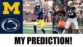 Penn State vs Michigan  2023 College Football Prediction [upl. by Waal]