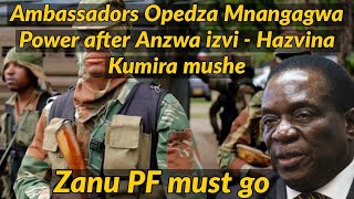 Chimurenga 3  Ambassadors Opedza Mnangagwa Power after Anzwa izvi inzwai  Liberation struggle 🇿🇼 [upl. by Edee]