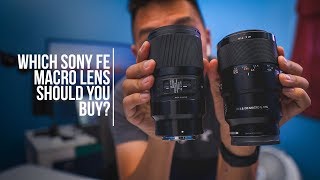 Which Macro Lens Sigma 70mm F28 vs Sony 90mm F28 OSS [upl. by Eener533]