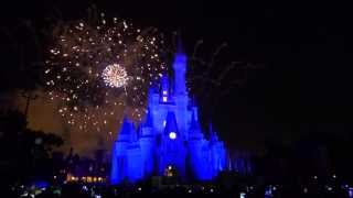 Disneys Wishes in Magic Kingdom  Disneyworld  July 27 2013 [upl. by Noemis]