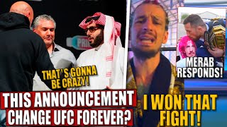 MMA Community GOES OFF on Dana White after Announcement Cory Sandhagen predicts Umar vs Merab [upl. by Lore]