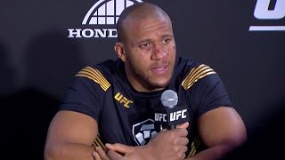 UFC 270 Ciryl Gane PostFight Press Conference [upl. by Mercy]