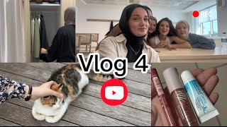 VLOG 4 Benimle okula geliyorsunuz matcha denedik 🫢 dolabımı düzenliyoruz part time sessiz vlog [upl. by Yancy]