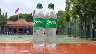 Tugas bahasa indonesia membuat iklan komersial dengan produk sprite [upl. by Dnalhsa]