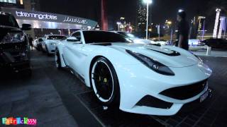 Novitec Rosso NLargo Ferrari F12 Berlinetta whiteblack [upl. by Williamsen550]