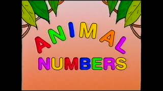 Original VHS Opening amp Closing Animal Numbers UK Retail Tape [upl. by Niarda935]