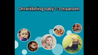 Ontwikkeling baby 1 3 maanden [upl. by Gnik]