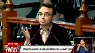 Sen Alan Cayetano explains the need for responsibility when using anonymous documents [upl. by Ellenyl]