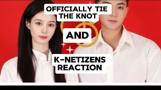 Knetizens react to former EXO member Tao and SM Rookies Xu Yiyang officially tying theknot kpop [upl. by Eveline423]