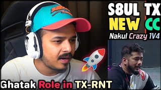 S8UL New Signing 🚀 Thug Jonathan Lambo Reacts 💛 Thug BGMI Hint ✅ Mavi Chants 😱 Nakul 1v4 🥷 [upl. by Jonette]