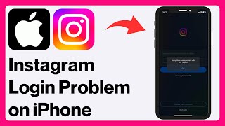 Fix Instagram Login Error on iPhone  Sorry there was a problem with your request Problem 2024 [upl. by Gwenni]