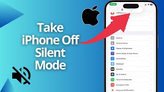 How to Take iPHONE Off SILENT Mode UNSILENCE [upl. by Fernando]