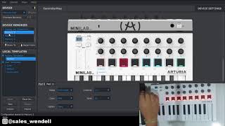 Arturia Minilab Mk2  Como manter os Pads ligados  Tutorial [upl. by Suivatna540]