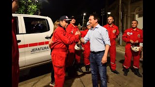 LOS BOMBEROS VOLUNTARIOS Y AGENTES DE DEFENSA CIVIL DE NUESTRO DISTRITO VIAJARON A VILLA GESELL [upl. by Oicaro791]