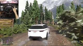 Mountain Climbing by Gallivanter Baller LE from GTA V  Logitech G29 Gameplay [upl. by Meggy]