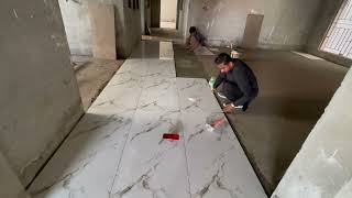 How to fix floor tiles amazing good worktiles floortiles [upl. by Hsekar]