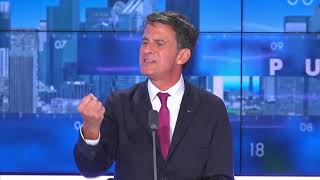 Pour Valls Zemmour quothystérisequot le débat sur limmigration et cherche quotle bouc émissairequot [upl. by Zarah]