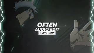 Often kygo remix  the weeknd edit audio  LOFI CRY [upl. by Euqinay]