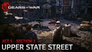 Gears of War Judgment  Downtown Halvo Bay  Section 3 Upper State Street [upl. by Jeralee]