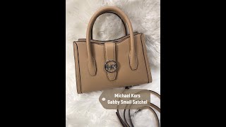 Michael Kors Gabby Small Satchel Quick Review [upl. by Omidyar531]