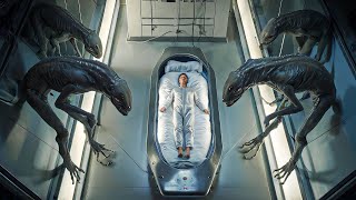 Crew Wakes Up To Find They Are Trapped on an Abandoned Spaceship with an Alien Creature Hunting Them [upl. by Els]