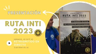 Presentación Ruta Inti 2023 [upl. by Nelloc987]