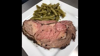 Prime Rib on the Cookshack Pellet Grill [upl. by Krongold]