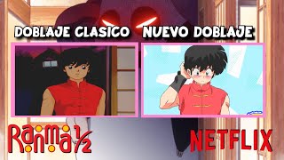 RANMA 12 DOBLAJE LATINO CLASICO VS NUEVO DOBLAJE 2024 [upl. by Wiener]