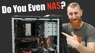 Turning a Old Computer into a Network Attached Storage NAS with UNRAID [upl. by Esineg]