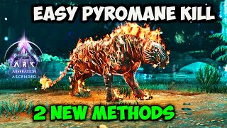 ARK NEW UPDATE  How To EASILY Kill a PYROMANE in ARK Ascended Aberration [upl. by Guyon]