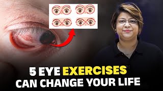 पढ़ाई करते हुऐ Eye Pain होता हैं😲  Eye Destaining Exercise  PhysicsWallah [upl. by Alohs]