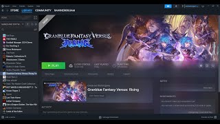 Fix Granblue Fantasy Versus Rising Fatal ErrorLowLevelFatalError On PC [upl. by Louise]