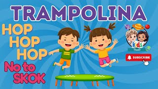 TRAMPOLINA  Piosenki dla dzieci KidsPlanet ⭐️⭐️ [upl. by Infield]