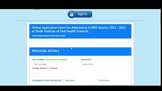 🔘 GUIDANCE VIDEO REGARDING JSMUBDS KARACHI — INTERIOR SINDH SEATS FORM FILLING PROCEDURE [upl. by Jamima]